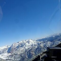 Flugwegposition um 14:54:13: Aufgenommen in der Nähe von Gemeinde St. Johann in Tirol, St. Johann in Tirol, Österreich in 586 Meter